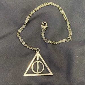 FREE WITH PURCHASE Harry Potter Deathly Hallows Necklace